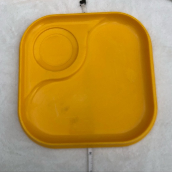 VTG Melamine Midcentury Ingrid Snax Tray Set - Picture 7 of 9